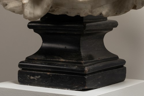 Antiquités - Buste de César en marbre - Baroque Vénitien XVIIe siècle