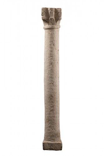 Marble column - Italy - 12th / 13th century