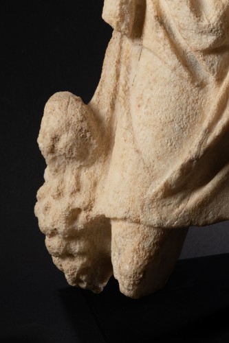 Archéologie  - Statuette représentant un berger - Empire Romain I / IIe siècle après J.C