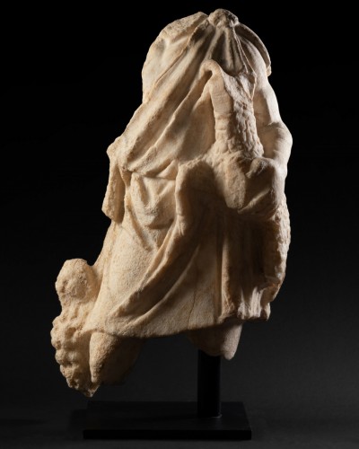 Statuette représentant un berger - Empire Romain I / IIe siècle après J.C - Galerie Alexandre Piatti