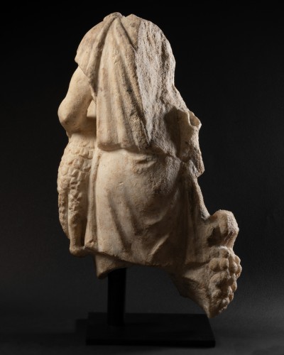 Antiquités - Statuette représentant un berger - Empire Romain I / IIe siècle après J.C