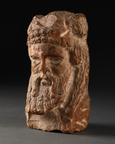 Marble herm pilar representing Dionysus - Roman Empire I/II century AD - 