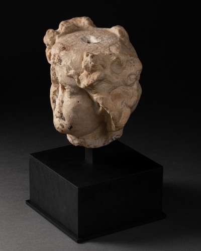 Antiquités - Janiform marble head - Roman Empire 1st / 3rd century after J.C