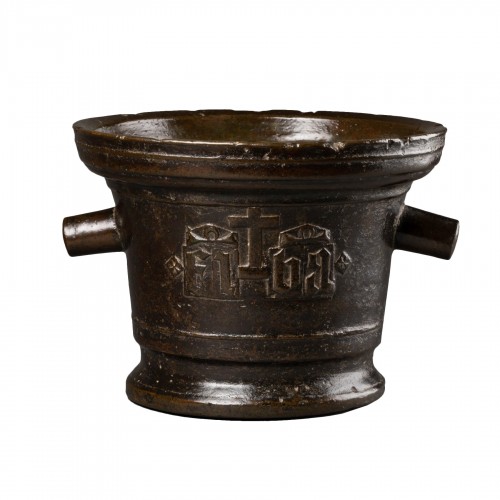 Mortier en bronze - France Circa 1500