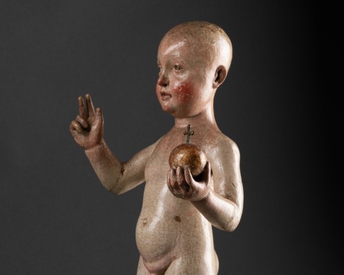 Child Jesus blessing Wood - Italy 16th century - Renaissance