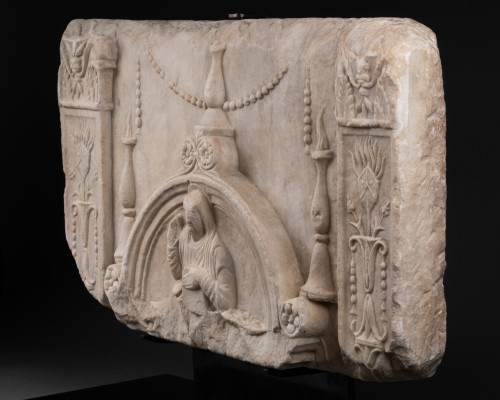 Marble bas-relief - Italy 15th century - Sculpture Style Renaissance