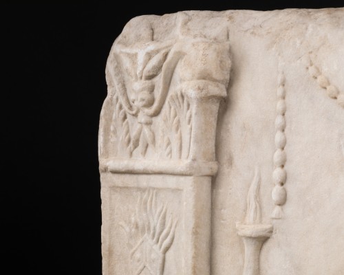 Antiquités - Bas-relief en marbre - Italie XVe siècle
