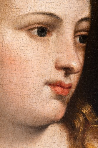 Painting Venus with mirror - Italy - 17th century - Renaissance
