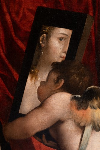 Antiquités - Venus with mirror - Italy - 17th century