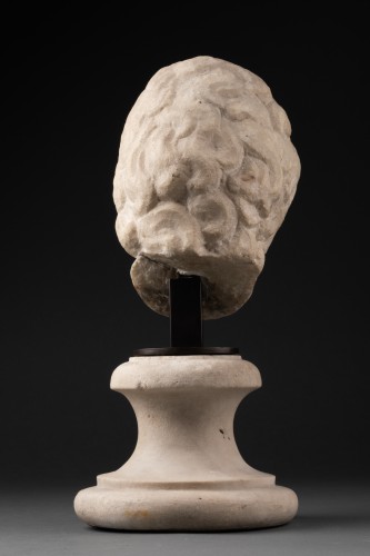 Sculpture Sculpture en Marbre - Tête de jeune homme – Marbre Italie XVIe siècle