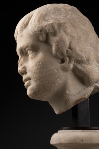 Head of a young man – Marble Italy 16th century - Renaissance