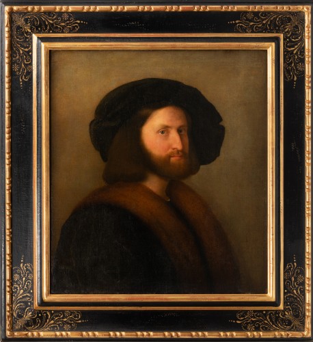 Portrait of a Venetian merchant by Jacopo Negretti - Italy