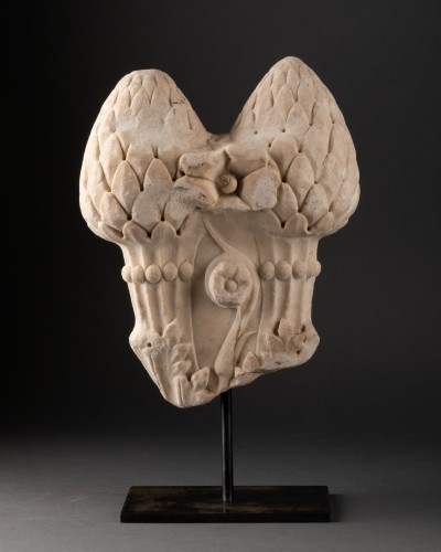 <= 16th century - Fragment of a decorative marble column - Ital Circa 1500