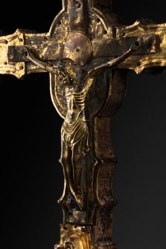 Art sacré, objets religieux  - Croix de procession - Italie Circa 1400