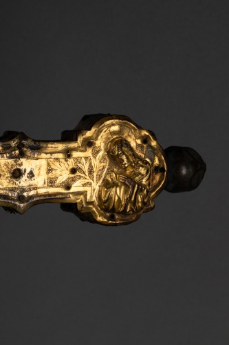 Antiquités - Croix de procession - Italie Circa 1400