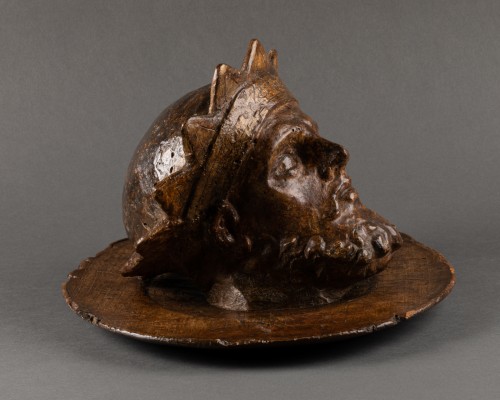 Antiquités - Head of Saint John the Baptist - Italy 16th century