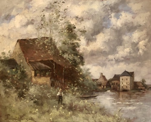 Le moulin - Paul Désiré Trouillebert (1829-1900)