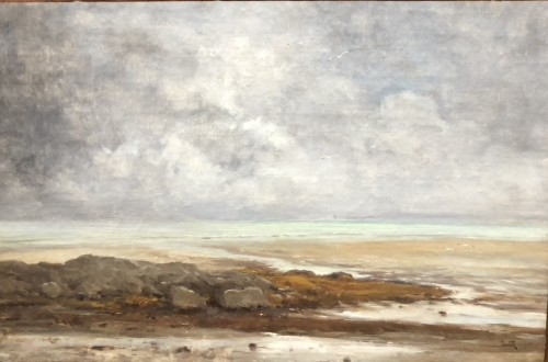 Effet d'orage sur la mer - Léon Clavel dit IWILL (1850-1923)