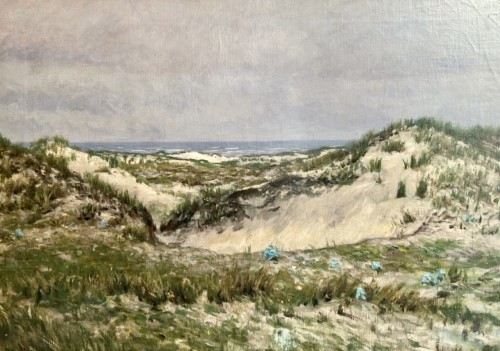 Jan lavezzari-(1876-1947) -  Les dunes de Berck