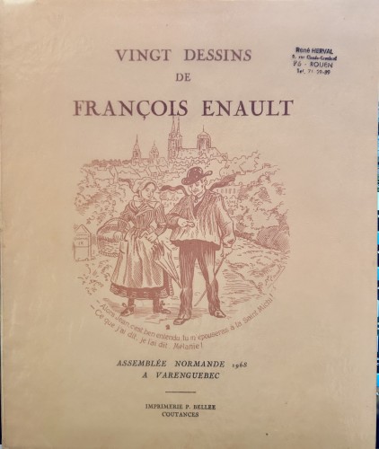 François Enault (1869–1918) – Apple Picking - Paintings & Drawings Style 
