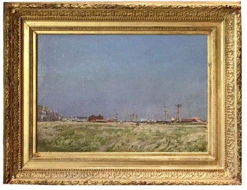 Honfleur - Léon Clavel dit Iwill (1850-1923)