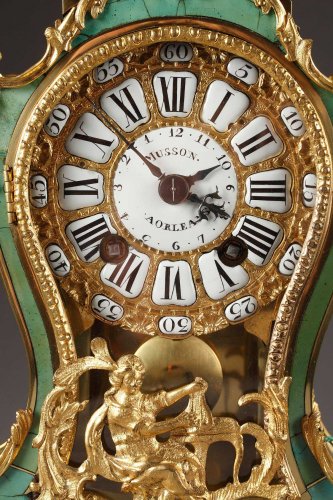 Louis XV green horn cartel signed Musson - 