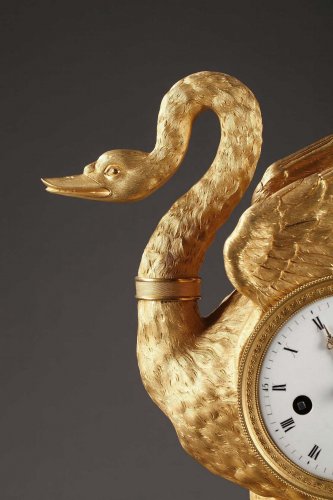 Horology  - Swan clock of French Empire period