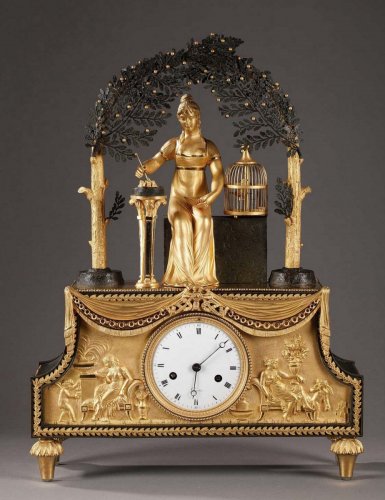 Clock &quot;Joséphine&quot; of French Empire period