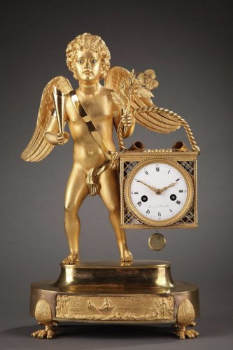 Candy Marchand Clock of French Empire period