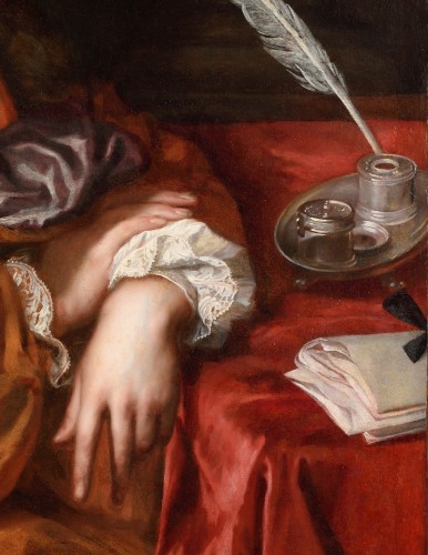 Claude LEFEBVRE (1632–1675) Portrait présumé de Seignelay - Louis XIV