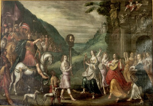 Simon FLOCQUET (1607/1609 - 1658/78) - The Triumph of David 
