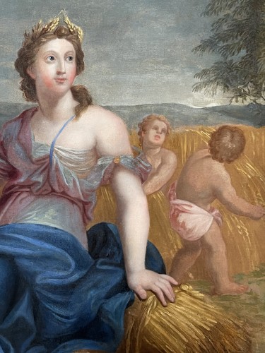 XVIIIe siècle - François Albert STIÉMART (Douai 1680 – 1740 Paris), Allégorie de L'Été