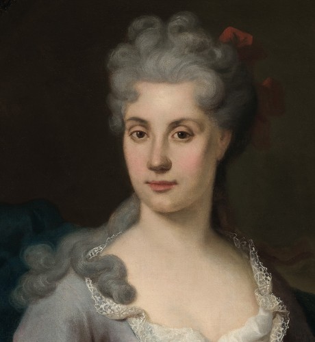 Tableaux et dessins Tableaux XVIIIe siècle - Pierre GOBERT (1662–1744) Portrait de dame