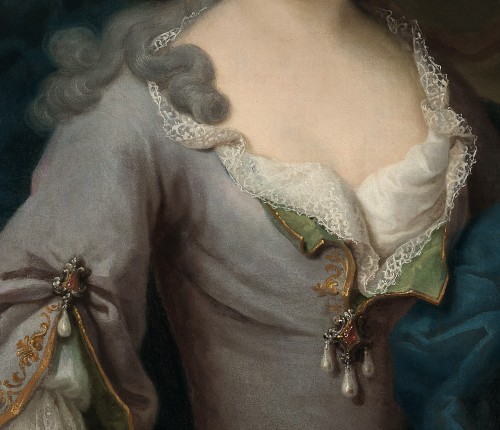 Pierre GOBERT (1662–1744) Portrait de dame - Galerie Barnabé