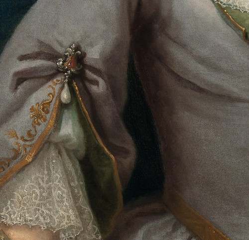 Pierre GOBERT (1662–1744) Portrait de dame - Louis XV