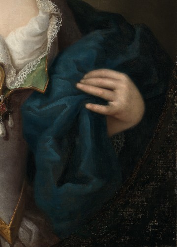 Louis XV - Pierre GOBERT (1662–1744) Portrait de dame