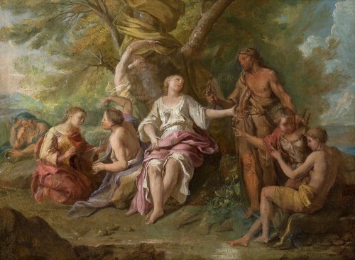 Hercules and Dejanira, a sketch - Samuel MASSÉ (Tours 1672–1753 Paris)       