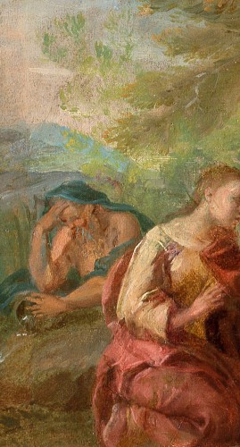 Hercule et Déjanire, esquisse  - Samuel MASSÉ (Tours 1672-1753 Paris) - Galerie Barnabé