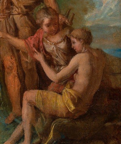Hercule et Déjanire, esquisse  - Samuel MASSÉ (Tours 1672-1753 Paris) - Louis XV