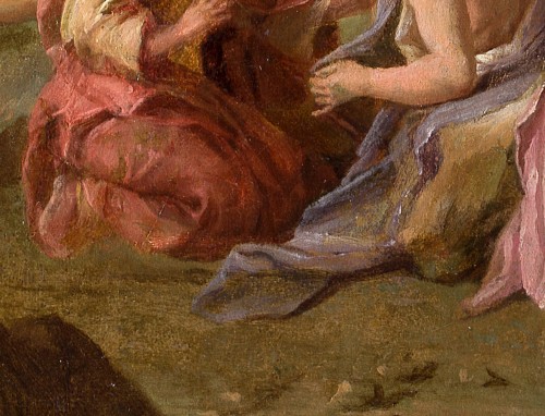 Antiquités - Hercule et Déjanire, esquisse  - Samuel MASSÉ (Tours 1672-1753 Paris)