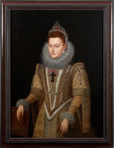 Portrait de l’Infante d’Espagne, atelier de Frans POURBUS le Jeune (1569 – 1622)