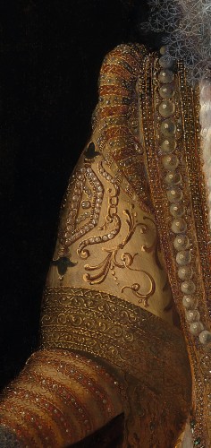 17th century - Portrait of the Infanta of Spain, workshop of Frans POURBUS the Younger (1569 – 1622)