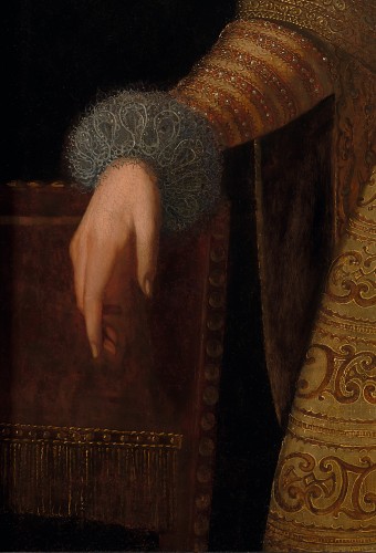 Antiquités - Portrait of the Infanta of Spain, workshop of Frans POURBUS the Younger (1569 – 1622)