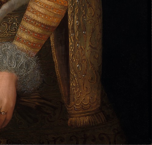 Antiquités - Portrait of the Infanta of Spain, workshop of Frans POURBUS the Younger (1569 – 1622)