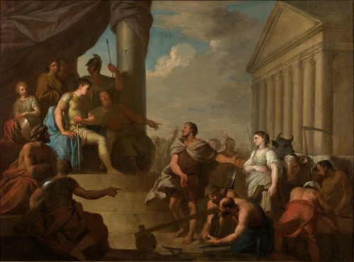 Sir James THORNHILL (Dorset 1674-1735 Londres), Caïus Furius Cressinus