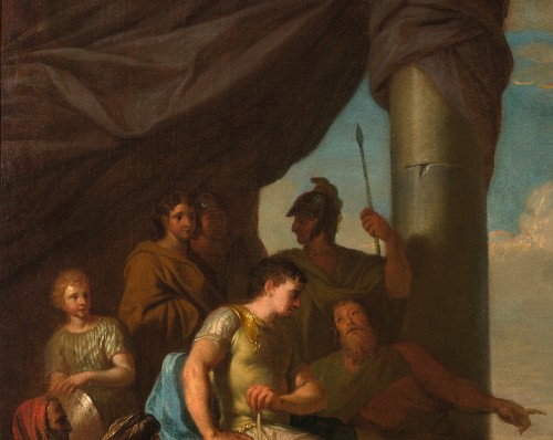 Sir James THORNHILL (Dorset 1674-1735 Londres), Caïus Furius Cressinus - Tableaux et dessins Style 
