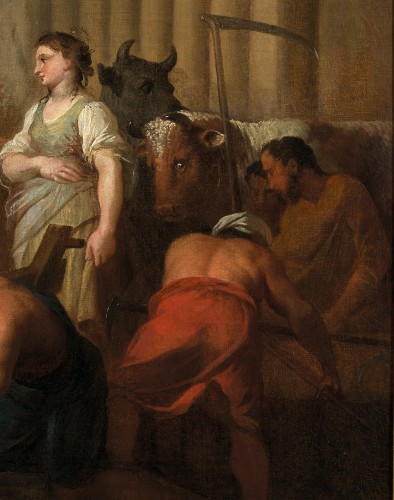 Sir James THORNHILL (Dorset 1674-1735 Londres), Caïus Furius Cressinus - Galerie Barnabé