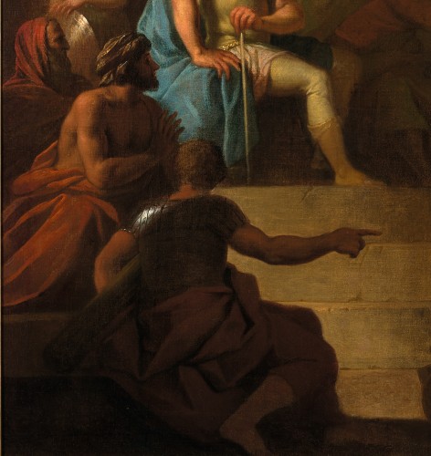 XVIIIe siècle - Sir James THORNHILL (Dorset 1674-1735 Londres), Caïus Furius Cressinus