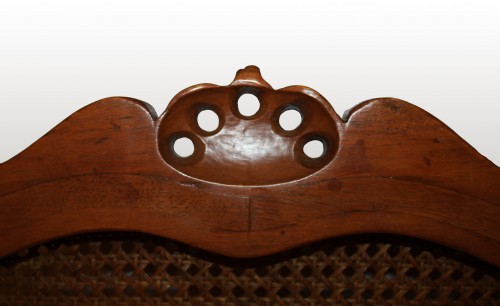 Paire de fauteuils à fond de canne attribués à Jean Gourdin, dit le Père Gourdin  - Galerie Berger