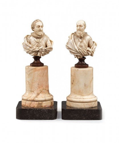 Henri IV and Sully by Rosset Père (1706 - 1786)